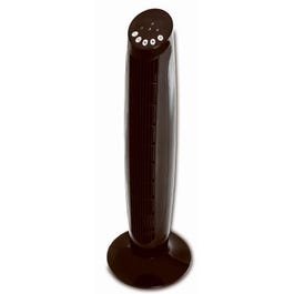 3-Speed Tower Fan With Remote, Black, 36-In.