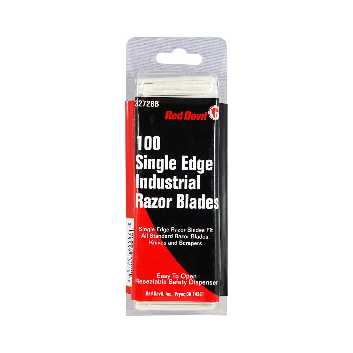 Red Devil Razor Blades 100 Blades Plastic Disposable Box - Newfane, NY -  Flint Brothers Hardware