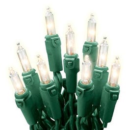 Christmas Light Set, String-to-String, Clear, 2 x 150-Ct.