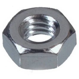 Hex Nut, Zinc-Plated Steel, 8-32, 100-Pk.